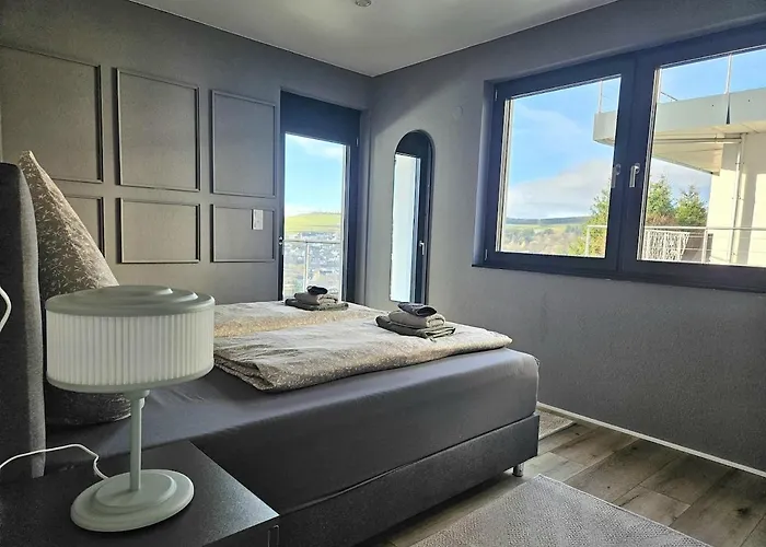 Moderne 3-zimmer-wohnung Mit Panoramablick Appartement